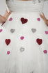 Love White Dress with Bow